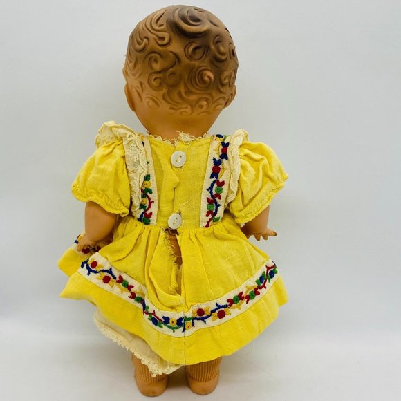 TOD-L-TOTS Sun Rubber Company Squeeze Doll 1960s - Picture 6 of 11